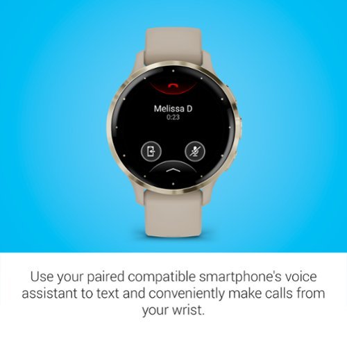 Garmin Venu 3S GPS Smartwatch 41 mm Fiber-reinforced polymer - Stainless Steel and French Gray - (2023) WORLDWIDE DELIVERY