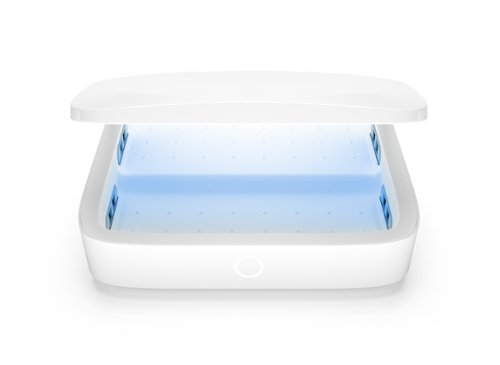 Einova Eggtronic Mundus Pro UV-C Sanitizer 10W Wireless Charging Pad for Qi-enabled Devices - White WHERE TO BUY