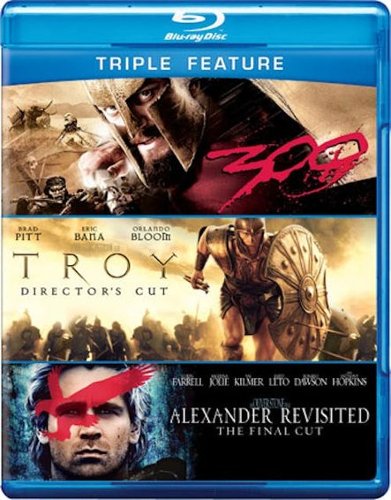 Alexander Revisited/Troy/300 (Blu ray Triple Feature) [Blu ray