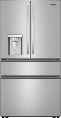 Whirlpool - 29 Cu. Ft. French Door Refrigerator with Flexible Temperature Drawer - Fingerprint-Resistant Stainless Finish