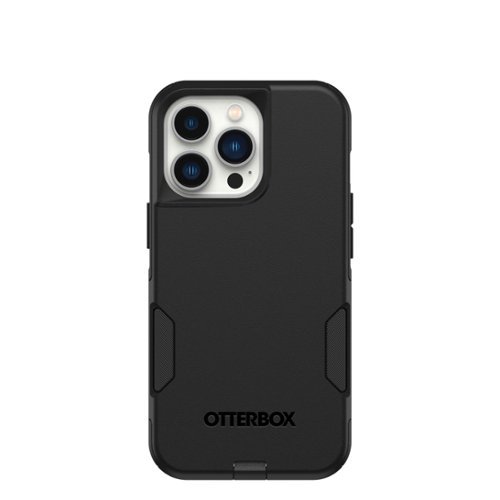 OtterBox - Commuter Series Hard Shell for Apple iPhone 13 Pro - Black-Front_Standard 