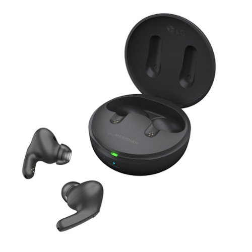 LG TONE Free True Wireless Active Noise Cancellation Headphones with Plug and Wireless - Black WORLDWIDE DELIVERY