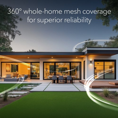NETGEAR Orbi 370 Series BE5000 Dual-Band Mesh Wi-Fi 7 System (3-pack) - White WHERE TO BUY