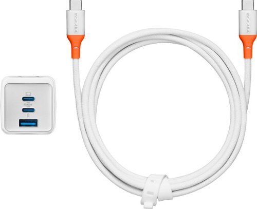 Insignia™ 65W Wall Charger with 6 ft. USB-C Cable for Smartphones, Tablets, Laptops, and More - White BUY IN SINGAPORE