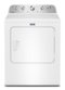 Maytag - 7.0 Cu. Ft. Electric Dryer with Extra Power and Pet Pro Option - White-Front_Standard