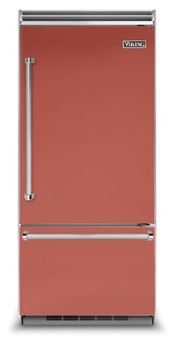 Viking - 5 Series Quiet Cool 20.4 Cu. Ft. Bottom-Freezer Built-In Refrigerator - Spiced Cider
