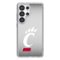 Keyscaper - NCAA - Cincinnati Bearcats Linen Logo Galaxy Clear Case - S24 - Multicolor-Front_Standard