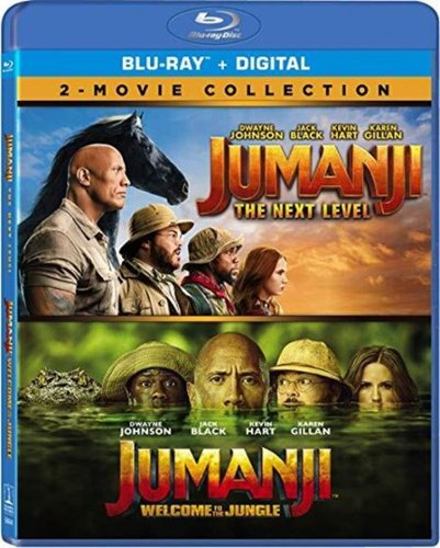 Jumanji: The Next Level / Jumanji: Welcome to the Jungle   - BLU-RAY-Front_Standard 