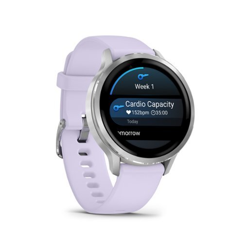 Garmin Venu 4 GPS Smartwatch 41 mm Fiber-reinforced polymer - Silver - (2025) WHERE TO BUY