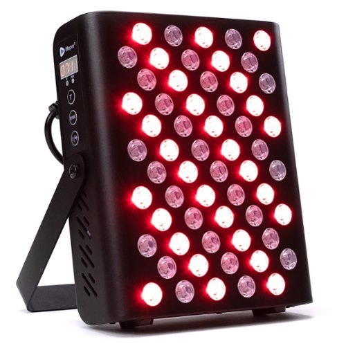 LifePro - Red Light Therapy Panel – Near Infrared for Pain, Inflammation & Skin Health, 60 LEDs to Improve Circulation - Black-Front_Standard 