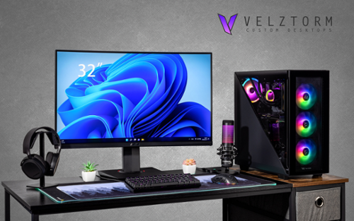 Velztorm Gladio Gaming Desktop PC (AMD Ryzen 9 5900X, NVIDIA