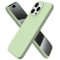 Ornarto - Compatible with iPhone 15 Pro Max Case 6.7", Slim Liquid Silicone Full Covered Protective Cover - Pistachio Green-Front_Standard