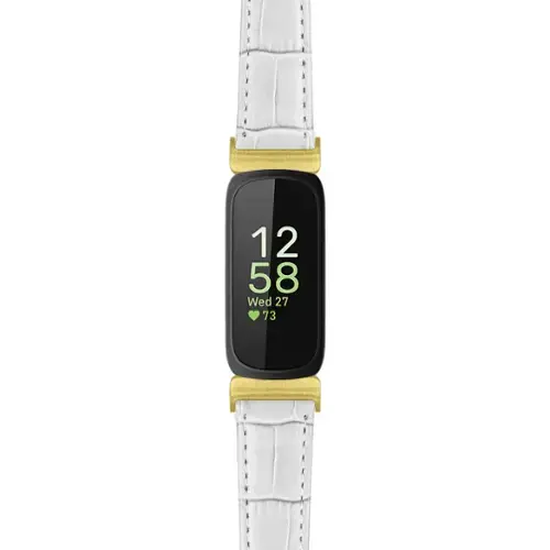 White (Yellow Gold Hardware)