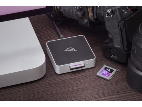 OWC Atlas USB4 CFexpress Reader, 40Gb/s, 5000MB/s Speed, USB C