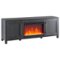 Camden&Wells - Chabot Crystal Fireplace TV Stand for TVs up to 75" - Charcoal Gray-Angle_Standard
