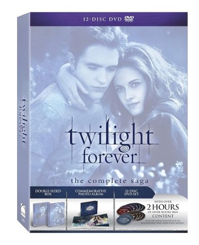 Twilight Forever Complete Saga 5 Movie Collection DVD-Front_Standard 