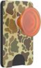 PopSockets - MagSafe PopWallet+ Cell Phone Wallet & Grip, with Adapter Ring - Bruce/Camo-Front_Standard