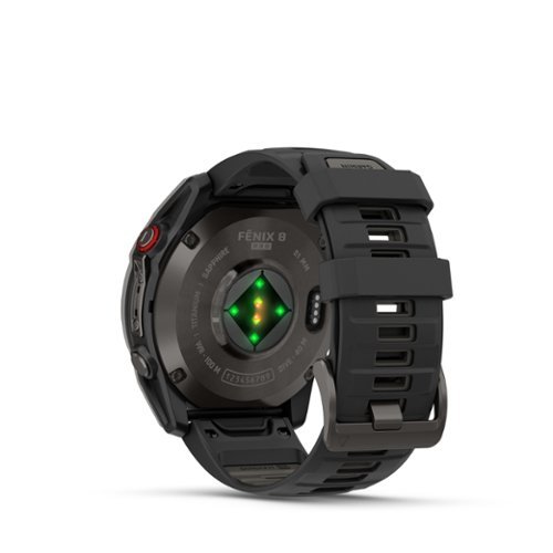 Garmin fēnix 8 Pro AMOLED Sapphire GPS Smartwatch 51mm Fiber-reinforced polymer - Carbon Gray DLC Titanium - (2025) BUY IN EUROPE