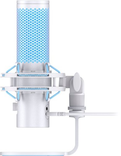 HyperX QuadCast 2 Wired Multi-Pattern USB Electret Condenser Microphone - Frost/Blue BUY IN EUROPE