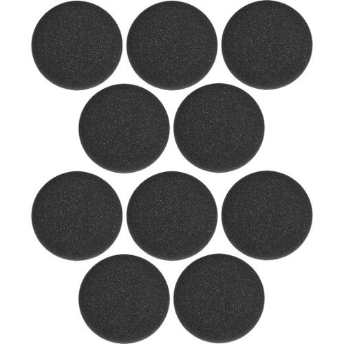 Jabra - 10PK FOAM EAR CUSHION FOR EVOLVE 20 30 40 65 - Black-Front_Standard 