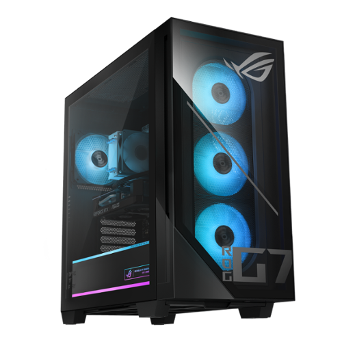 ASUS - ROG G700 Gaming Desktop - Intel Core Ultra 5 - 16GB Memory - NVIDIA GeForce RTX 5060 8GB - 1TB SSD - Black