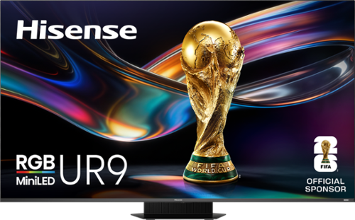 Hisense - 75" Class UR9 RGB MiniLED Series QLED UHD 4K HDR Smart Google TV (2026)-Front_Standard 