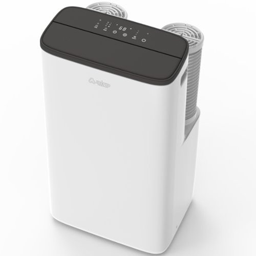 Airo Comfort - 16000 BTU Portable Air Conditioner A/C with Dehumidifier and Remote DIY Window Kit - White-Front_Standard 
