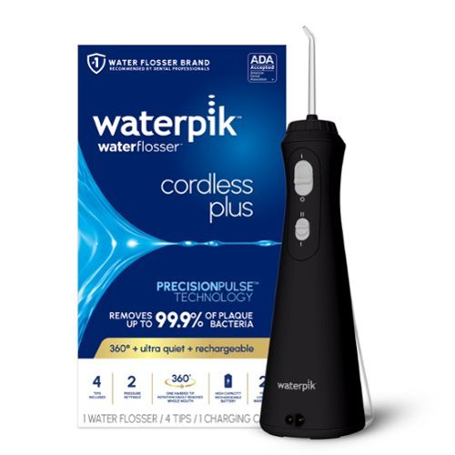 Waterpik - Cordless Plus Water Flosser - Black