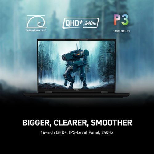 MSI Crosshair A16 HX 16 2.5K QHD+ 240Hz Gaming Laptop - AMD R9 8940HX - RTX 5060 - 16GB Memory - 1TB Storage - Cosmo Gray WORLDWIDE DELIVERY