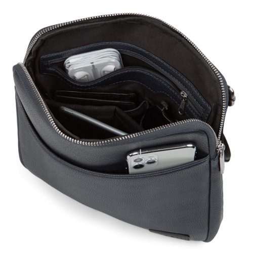 Bugatti Contrast collection - Crossbody bag - Navy WORLDWIDE DELIVERY
