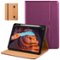 DTTO - Case for iPad 11th Gen 11" 2025 (A16) & 10th Gen 10.9" 2022, Leather Folio Cover with Pencil Holder & Auto Wake/Sleep - Purple-Front_Standard