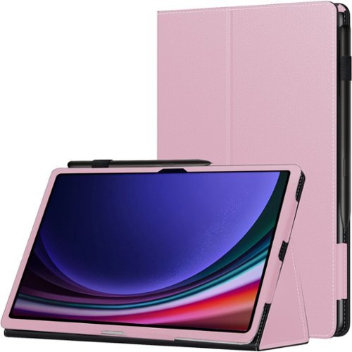SaharaCase Bi-Fold Folio Case for Samsung Galaxy Tab S10 Ultra and Tab S9 Ultra - Pink WORLDWIDE DELIVERY