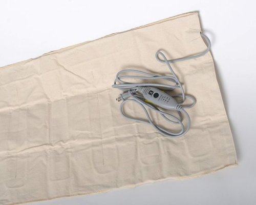 Thermophore - Battle Creek Bed Warmer with Three-Temp Settings and 8-Hour auto Shut-Off, Provides Low, Gentle Warmth All Night Long - Tan-Front_Standard 