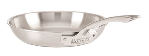 Viking - Professional 5 Ply 10" Fry Pan - Satin-Angle_Standard 