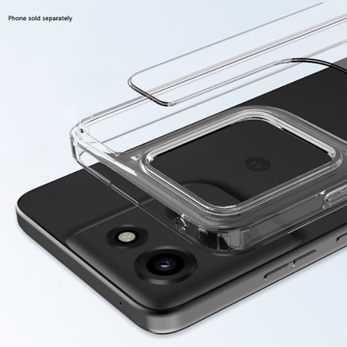 SaharaCase Venture Series Hard Shell Case for Motorola G 5G (2025) - Clear BUY ONLINE
