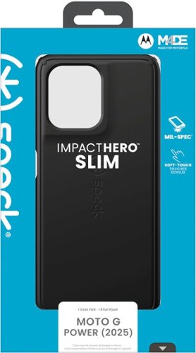 Speck ImpactHero Slim Case for Moto G Power (2025) - Black HOW TO BUY
