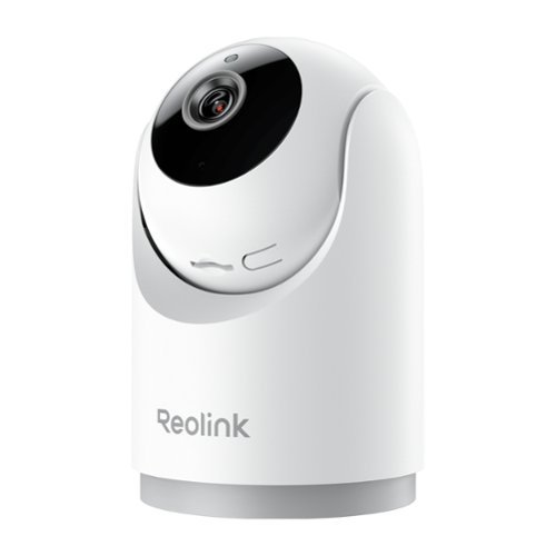 Reolink - E331 2K+ 5MP Indoor Wired Wi - Fi Pan Tilt Baby + Pet Monitor Camera with Auto - Track and Cry Detect - White