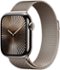 Apple Watch Series 10 (GPS+Cellular) 42mm Titanium Case with Natural Milanese Loop - Natural (AT&T) - (2024)-Angle_Standard