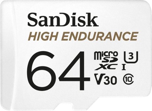 64GB SanDisk High Endurance microSDXC Card with Adapter