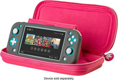 RDS Industries Nintendo Switch Game Traveler Deluxe Princess Peach ShowTime Travel Case - Pink WHERE TO BUY
