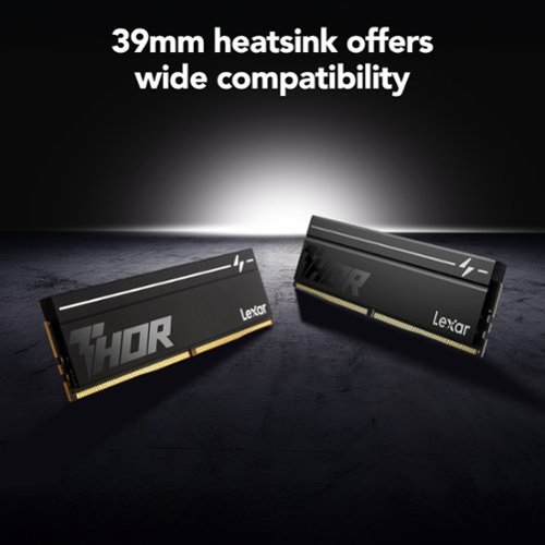 Lexar THOR Series OC DDR5 RAM, 32GB Kit (2x16GB) 6000 MT/s, C38