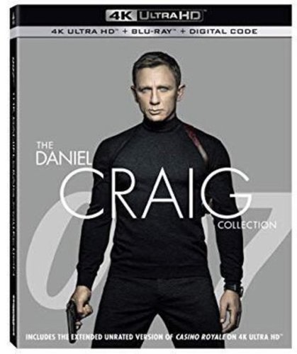 The Daniel Craig Collection   - 4K Blu-Ray [Standard] [4K Ultra HD Blu-ray]-Front_Standard 