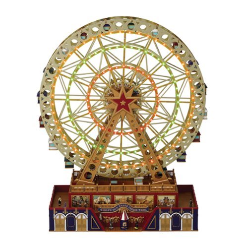 Mr Christmas - 15" World's Fair Grand Ferris Wheel-Front_Standard 