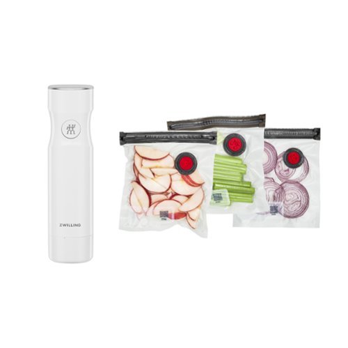 ZWILLING - Fresh & Save 4-pc Vacuum Sealer Small Bag Starter Set - Clear-Front_Standard 