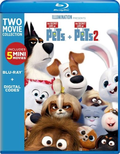 The Secret Life of Pets 1 & 2 (Blu-ray Double Feature) [Blu-ray] [Standard]-Front_Standard 