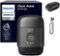 Philips Norelco - Compact Portable Men's Travel Electric Shaver - Black-Front_Standard