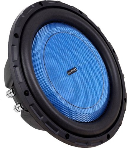 Hifonics ELITE 10 600W Dual-Voice Subwoofer - Blue WORLDWIDE DELIVERY