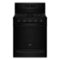 Whirlpool - 5.0 Cu. Ft. Freestanding Single Gas Range with Air Fry and Air Baking - Black-Front_Standard