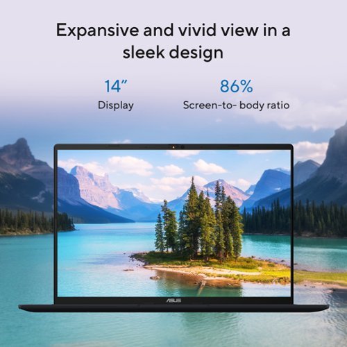 ASUS Vivobook 14 14 FHD+ Laptop - Copilot+ PC - Snapdragon X with 16GB Memory - 512GB SSD - Quiet Blue GLOBAL SHIPPING