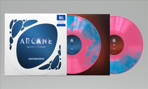  Arcane Season 2 [Official Soundtrack] [The Sisters Handpour Colored Vinyl] [Only @ Best Buy] [LP] - VINYL INTERNATIONAL SHIPPING